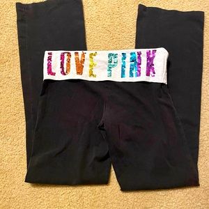 Victoria secret sequin pants